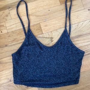 Heathered gray tank